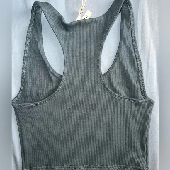 ‼️NWT: Pact Organic Women's Ore Ribbed Bra Top - S - Picture 3 of 3